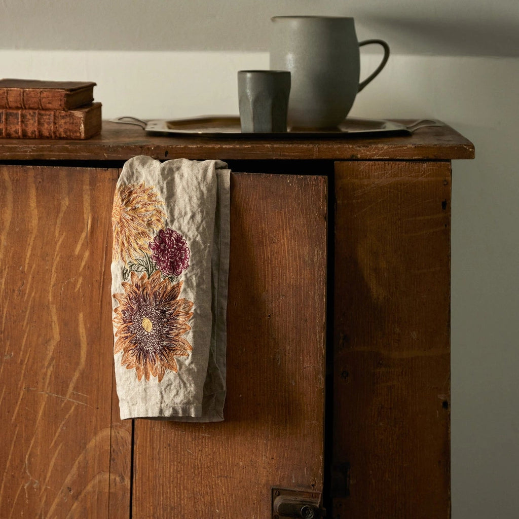 Sunflower Tea Towel