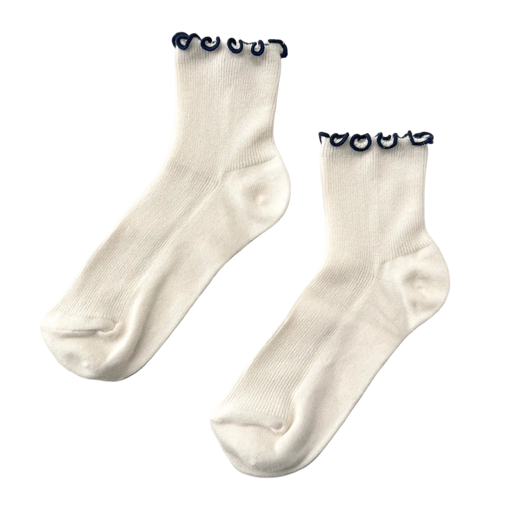 The Petite Ruffled Sock
