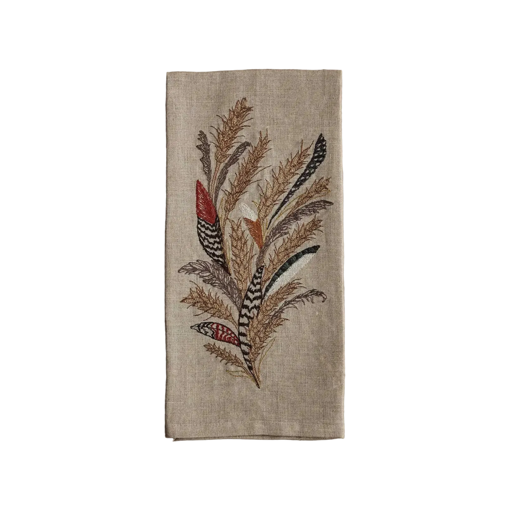 Wheat Harvest Tea Towel