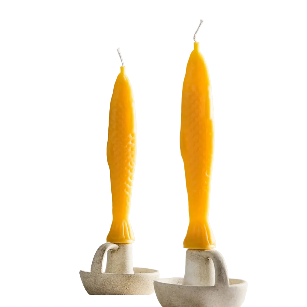 Fish Sticks Taper Candles
