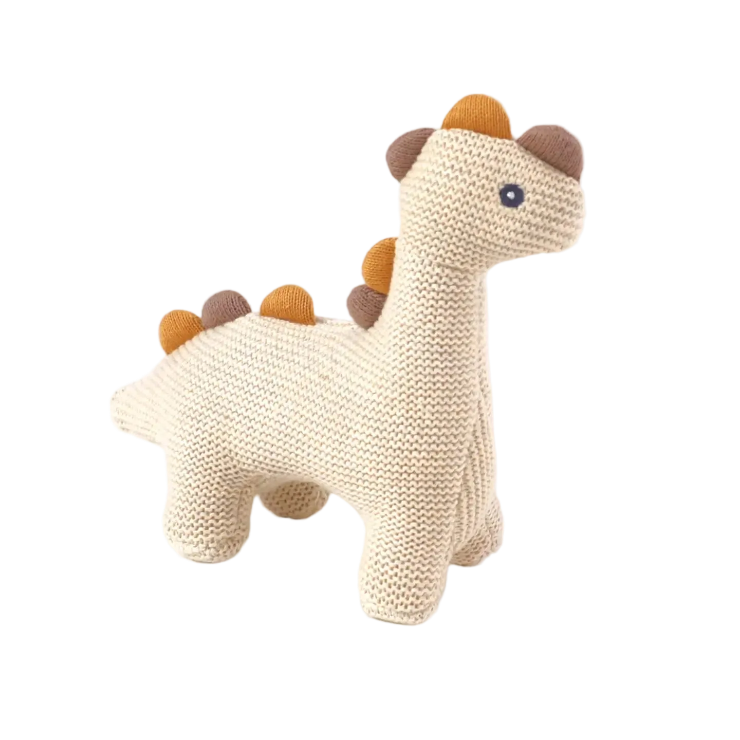 Little Dino Knit Stuffed Toy