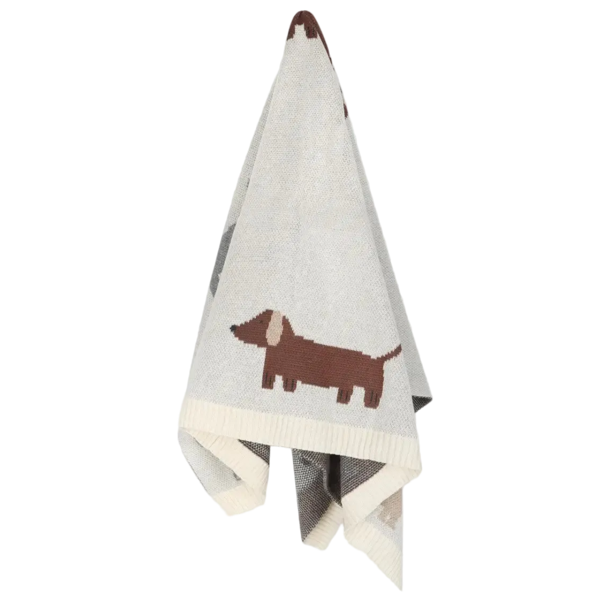 Buddy Dog Jacquared Sweater Blanket