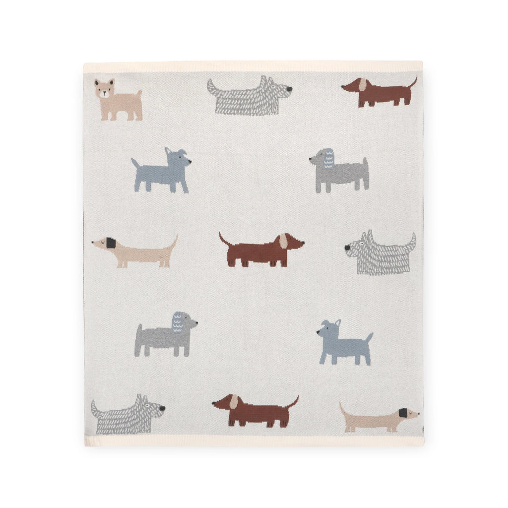 Buddy Dog Jacquared Sweater Blanket