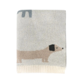 Buddy Dog Jacquared Sweater Blanket
