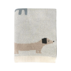 Buddy Dog Jacquared Sweater Blanket