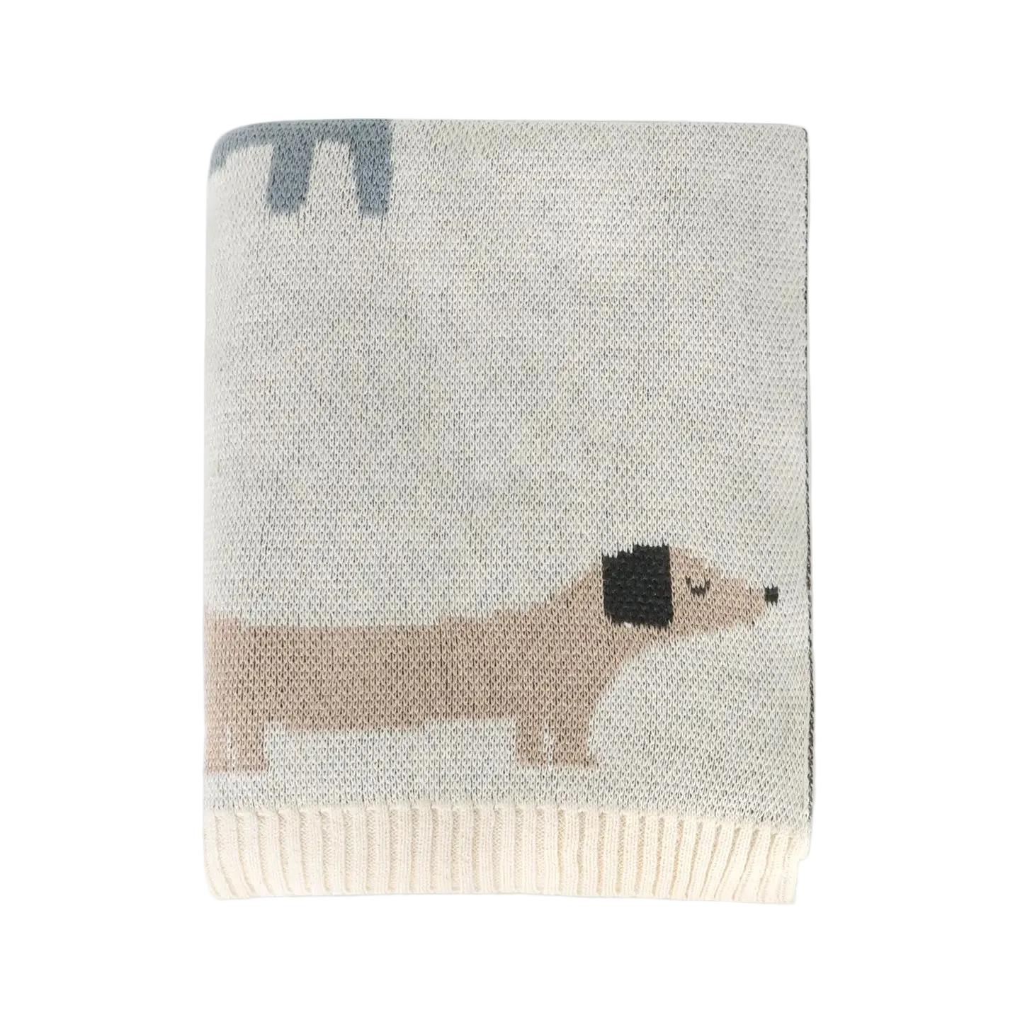 Buddy Dog Jacquared Sweater Blanket
