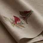 Christmas Cardinals Tea Towel