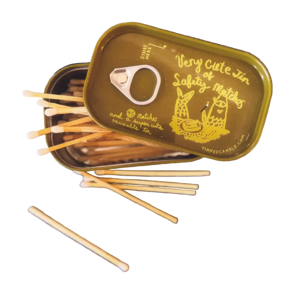 Very Cute Tin of Safety Matches