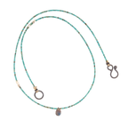 Labradorite Gem Briolette Necklace