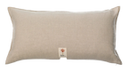 Embroidered Plants Lumbar Pillow