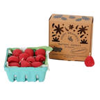 Strawberry Beeswax Birthday Candles
