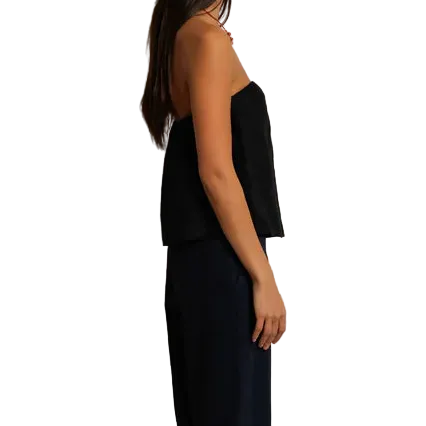 Gianna Linen Tube Top