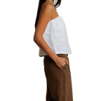 Gianna Linen Tube Top