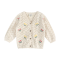 Hazel Floral Knit Cardigan