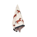 Horse Jacquared Sweater Blanket