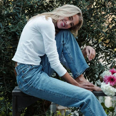 Jamie Recycled Cotton Long Sleeve