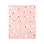 Wooly Lamb Jacquared Knit Blanket
