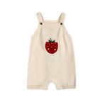 Strawberry Knit Romper Set