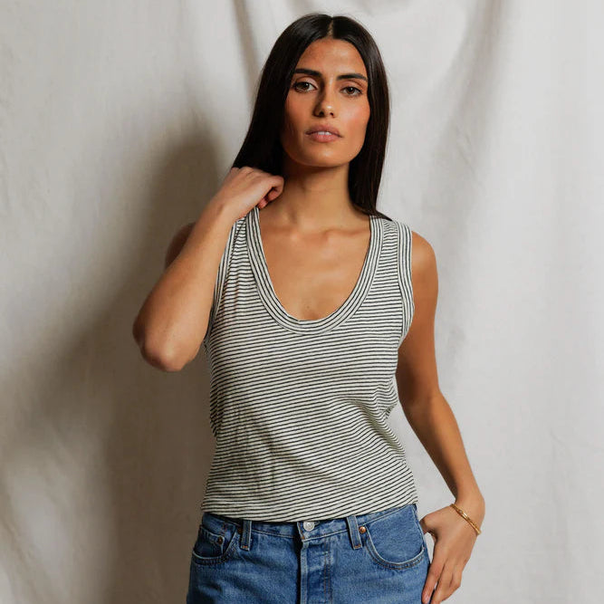 Vicky Stripe Hemp Tank