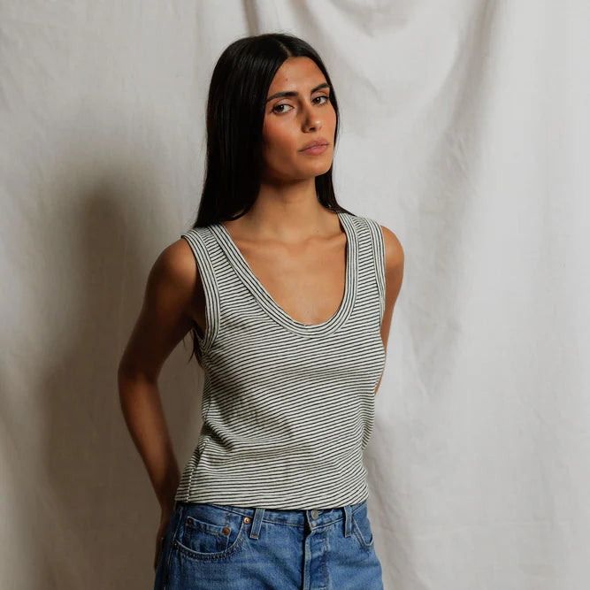 Vicky Stripe Hemp Tank