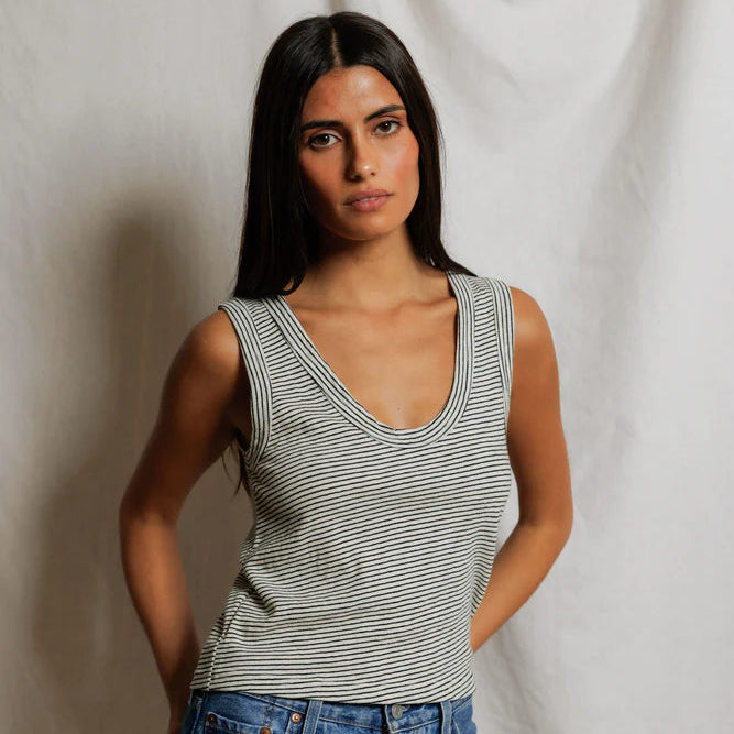 Vicky Stripe Hemp Tank