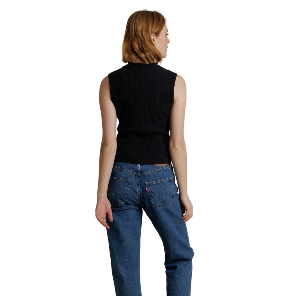 Violet Mock Neck