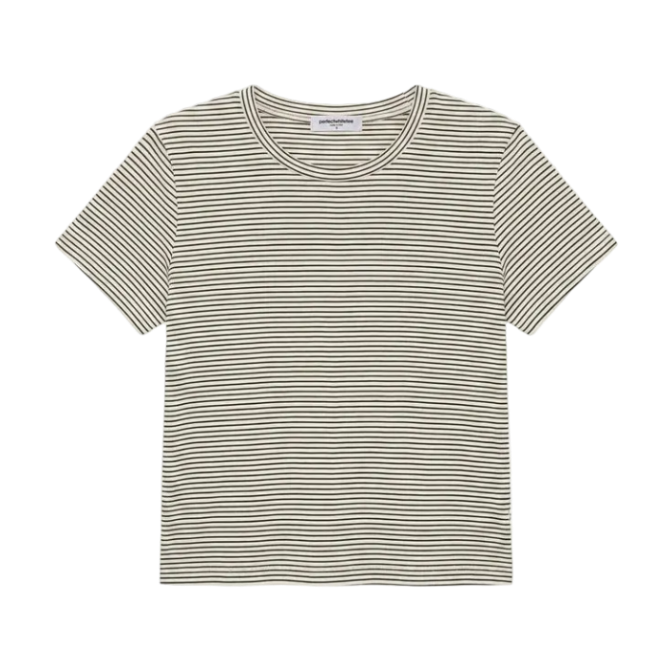 Vivian Stripe Hemp Tee