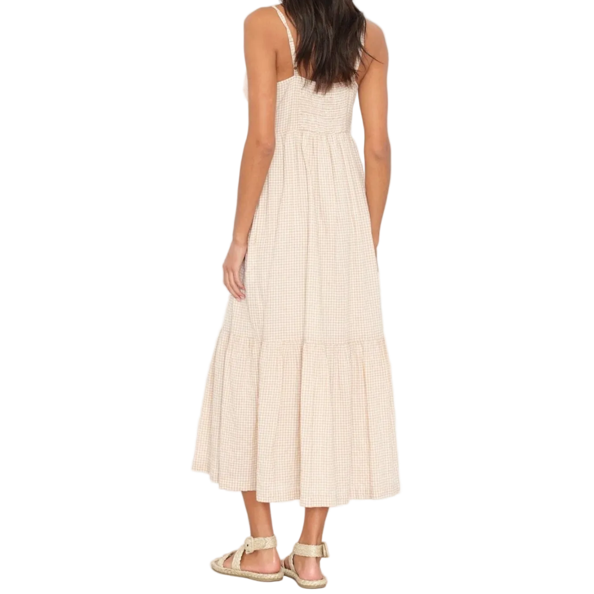 Greta Check Dress
