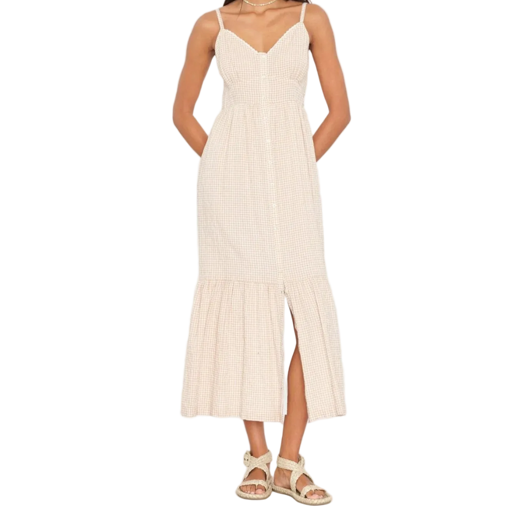 Greta Check Dress