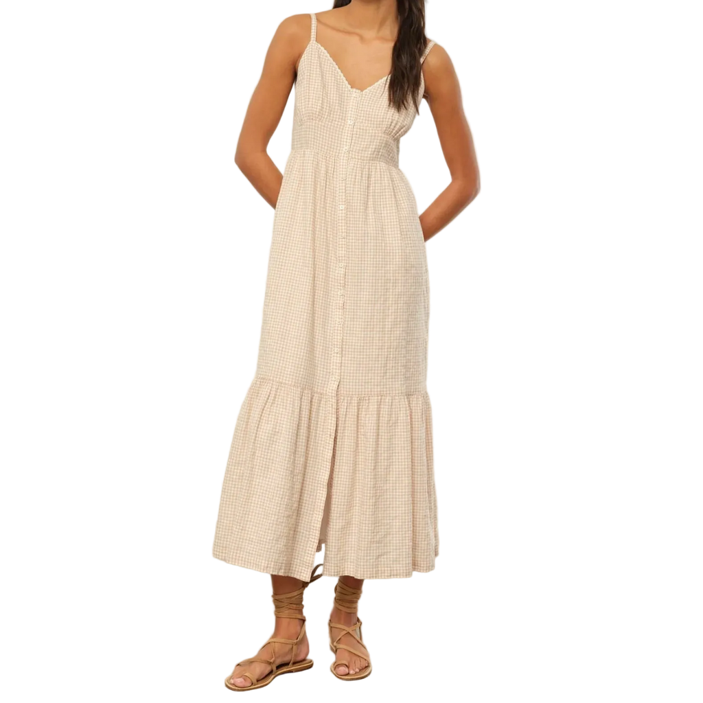 Greta Check Dress