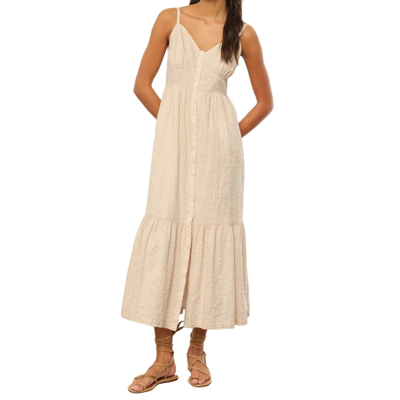 Greta Check Dress