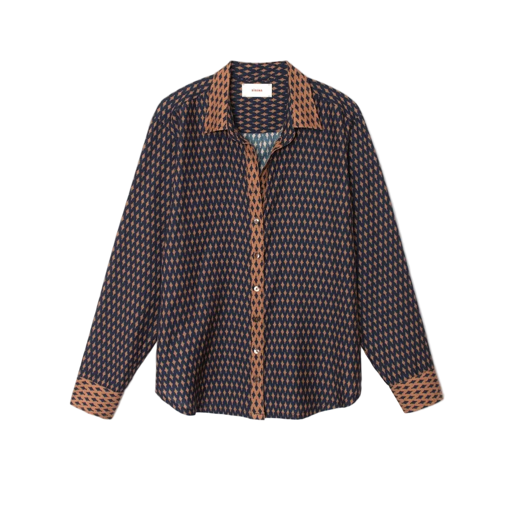 Navy Diamond Beau Shirt